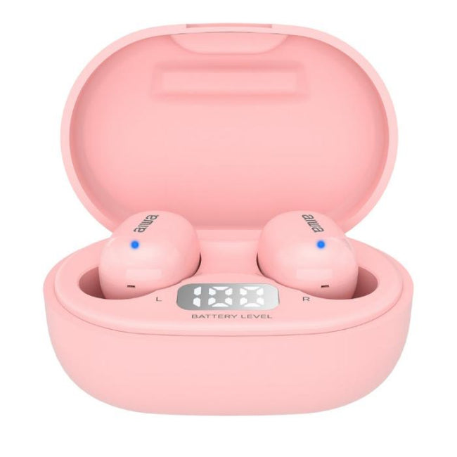 Aiwa Earbuds, Pink