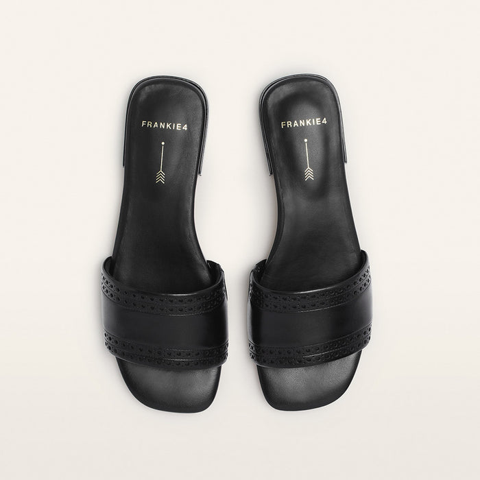 Aniston Black Brogue