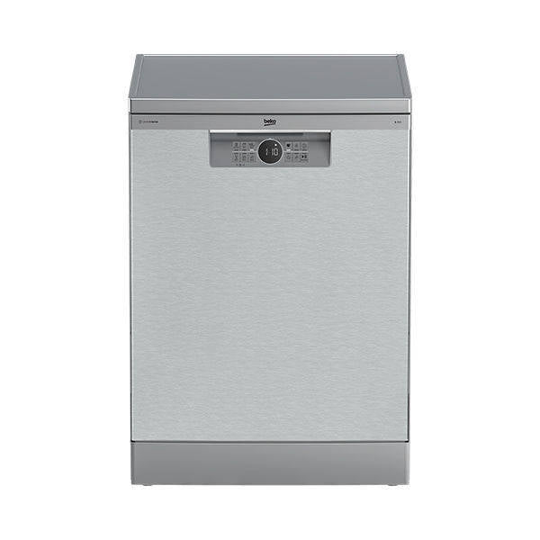 Beko Free Stand Dishwasher A++, 4Spray, 2Basket, 6Programs, 15Set, Inox