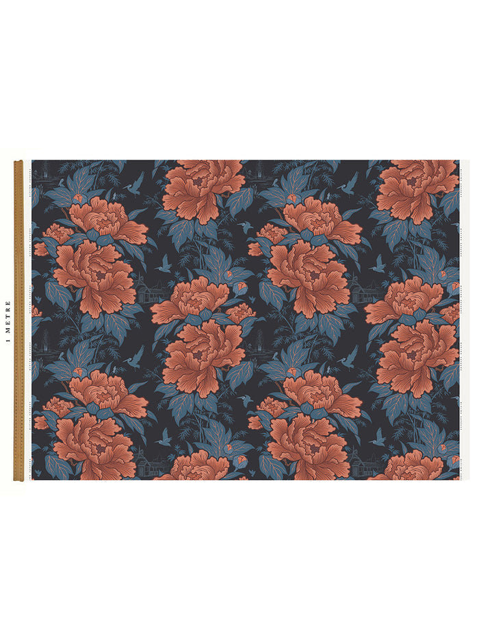 Bloomin' Marvellous 'Coral Charm' Linen Sample