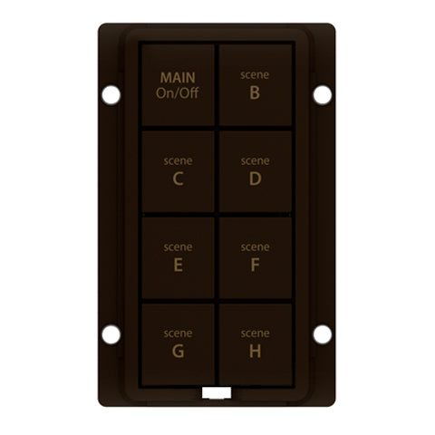 Brown / 8-Button