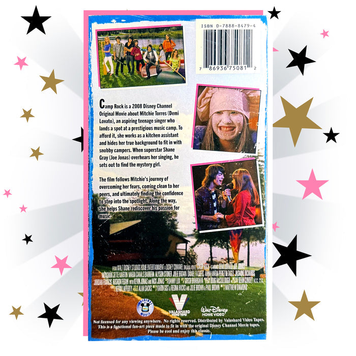 CAMP ROCK VHS
