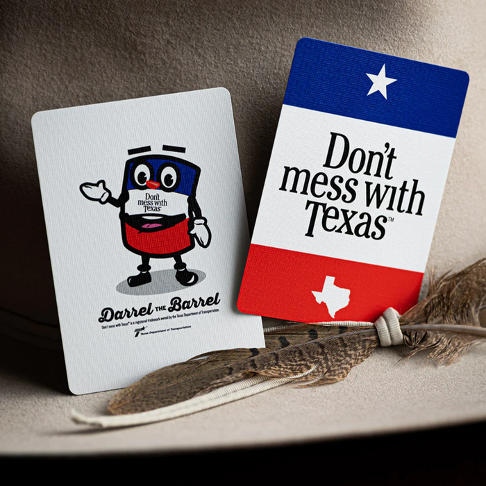 Don’t Mess With Texas Playing Cards