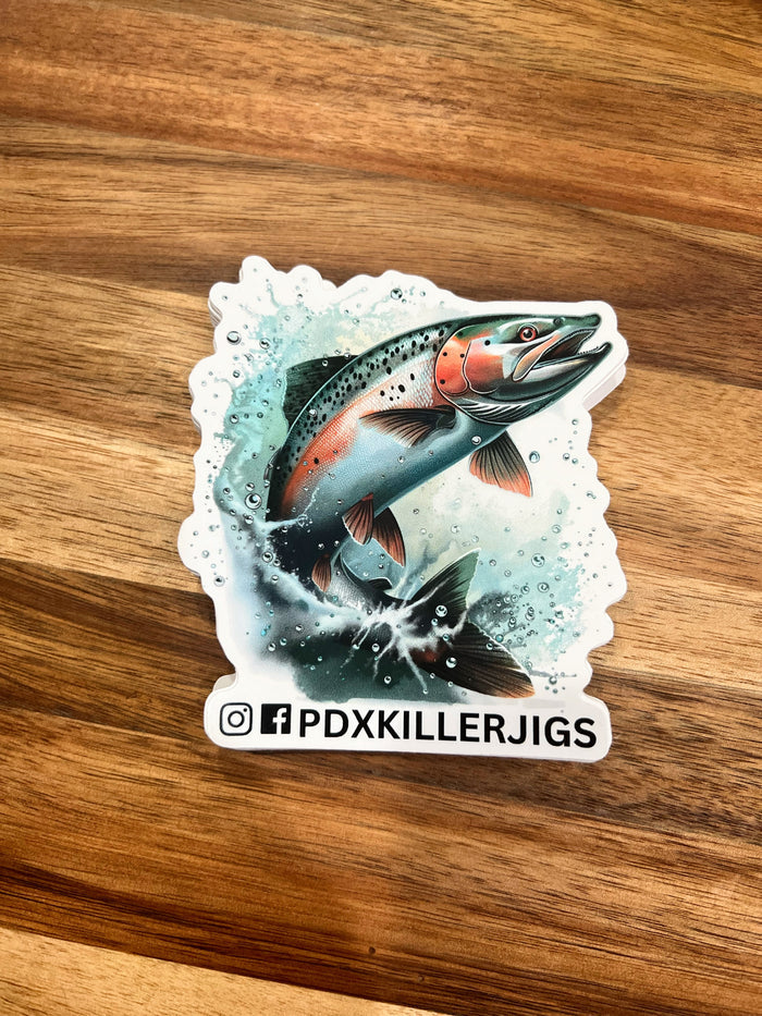 Fish 4" Sticker