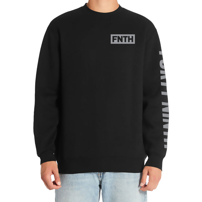FNTH Black Crew Neck Sweatshirt