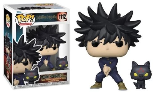 Funko POP! Animation: Jujutsu Kaisen - Megumi Fushiguro with Divine Dog Vinyl Figure - Kryptonite Character Store