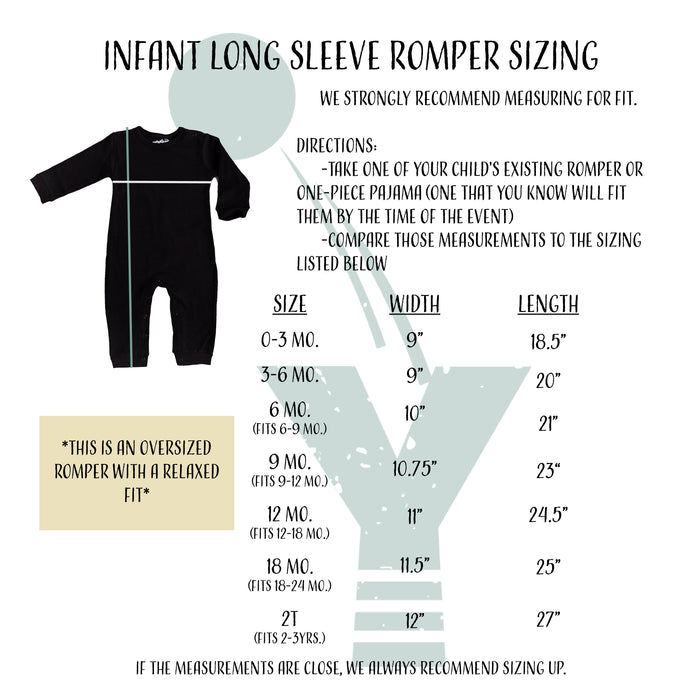 Gray or Black Long Sleeve Wild One First Birthday Romper