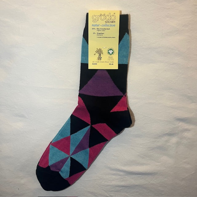 35-36 / schwarz-türkiesblau-purple-cyklame
