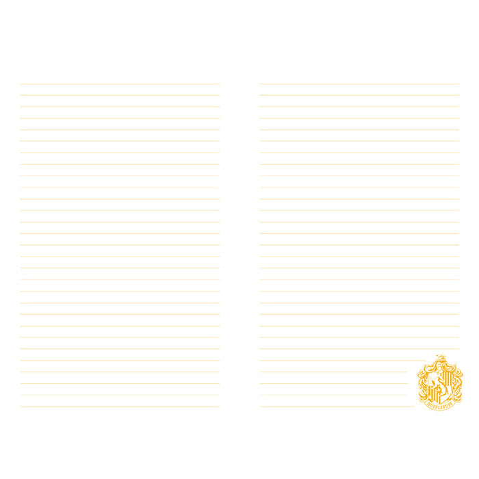Harry Potter: Hufflepuff Crest Hardcover Journal