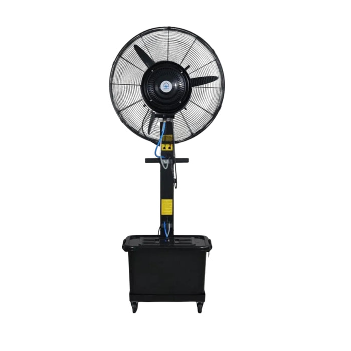 Home Electric Stand Fan, 25Inch Blades, Black