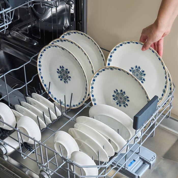 Karaca Bone China İznik Service 26 pièces pour 6 personnes, Multicolore