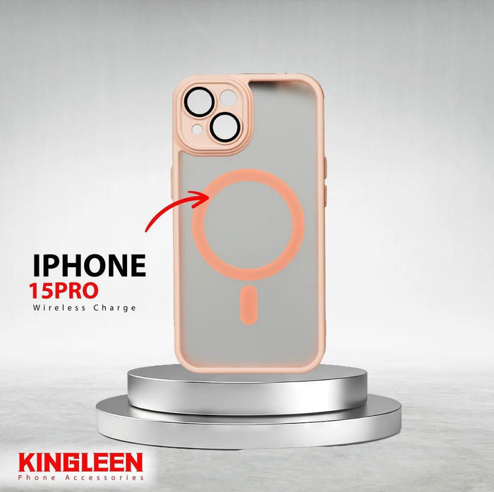 King Leen Cover iPhone 15Pro, Close Camera, Multicolour