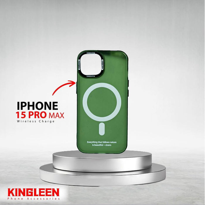 King Leen Cover iPhone 15ProMax, Open Camera, Multicolour