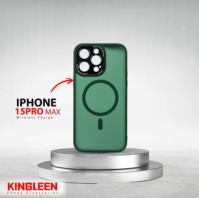 King Leen Cover iPhone 15ProMax, With Stand, Multicolour