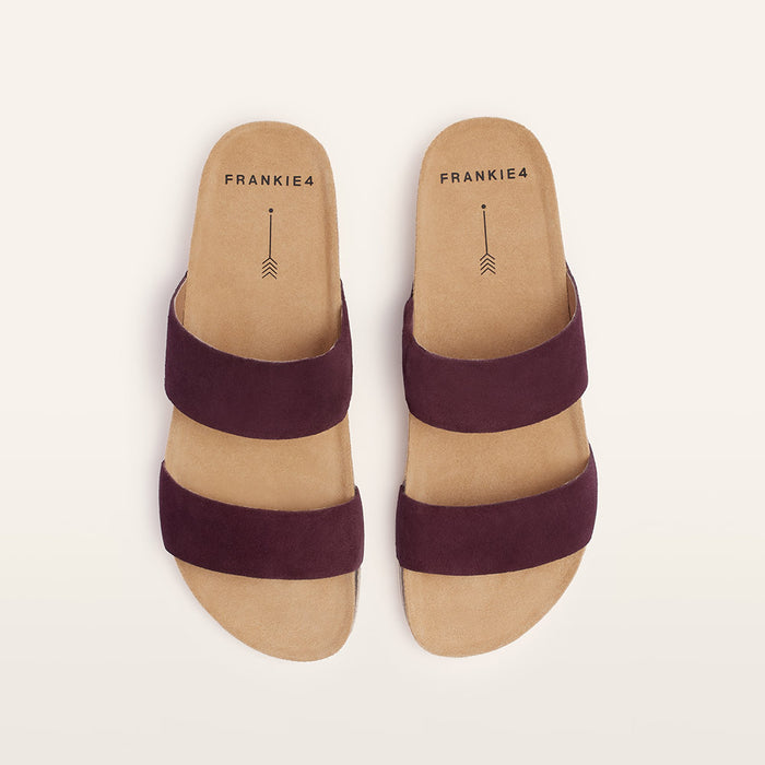Maria III Cherry Suede