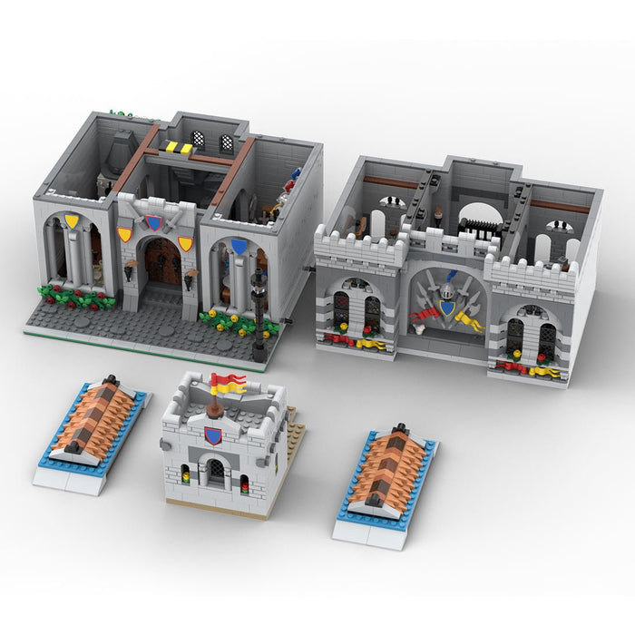 MOC - 172749 Medieval Museum - 10305 Lion Knights' Castle Modification Klemmbausteine - LesDiy - Klemmbausteine