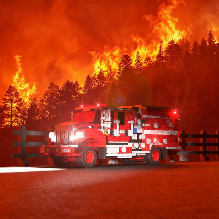MOC - 252484 2018 BME Intl. Type III Brush Engine CAL FIRE Klemmbausteine - LesDiy - Klemmbausteine