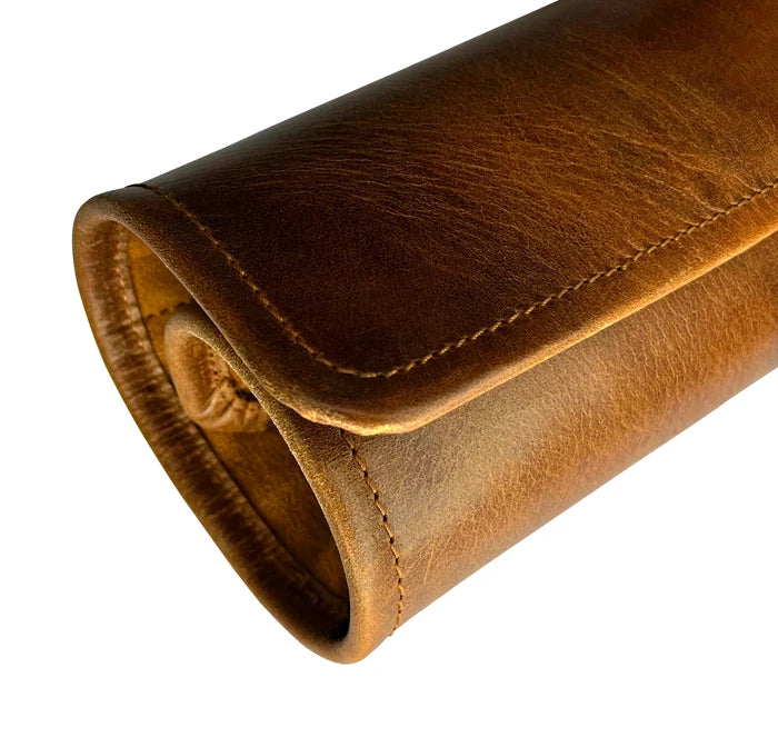 Nomad Leather Knife Roll - Chef's Knife Case Holder