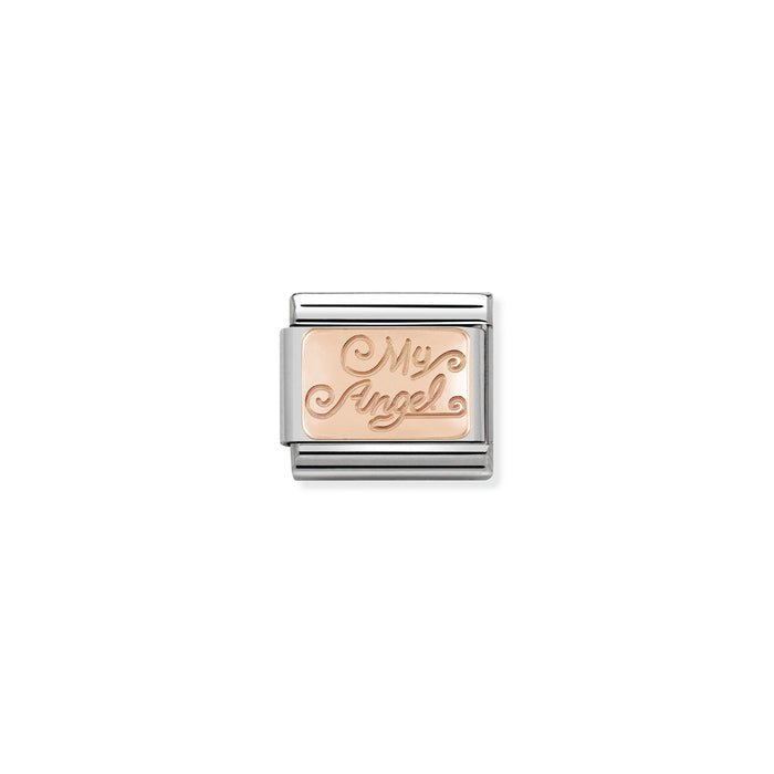 Nomination Classic Link s 9K Rose Gold My Angel
