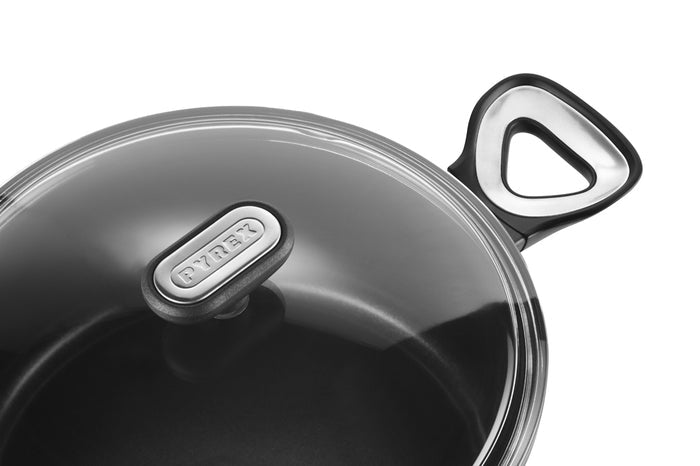 Origin+ Non-Stick Aluminium Induction Stewpot with lid