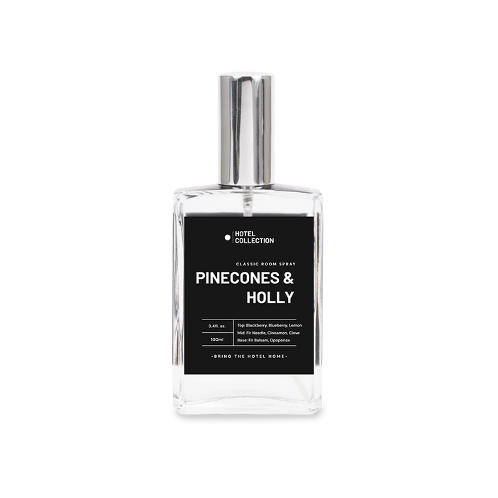 Pinecones & Holly Room Spray
