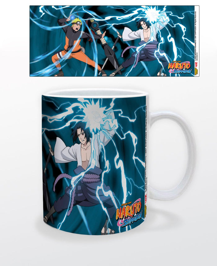 Pyramid America Naruto: Shippuden - Naruto Vs. Sasuke Ceramic Mug