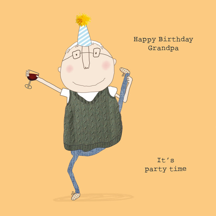 Rosie Made A Thing Grandpa Greetings Card