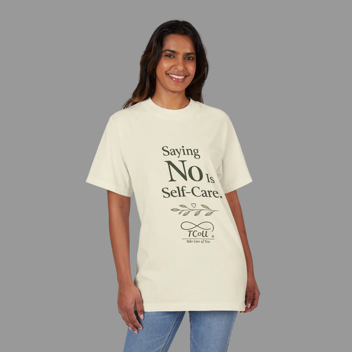Saying No Is Self-Care T-shirt — Mindful Self-Love Graphic T-Shirt