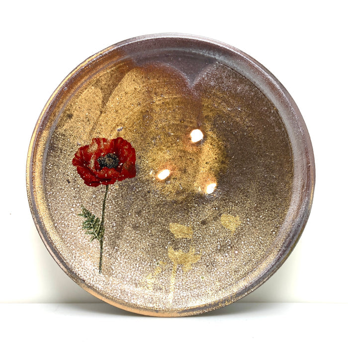 Soda fired side plate