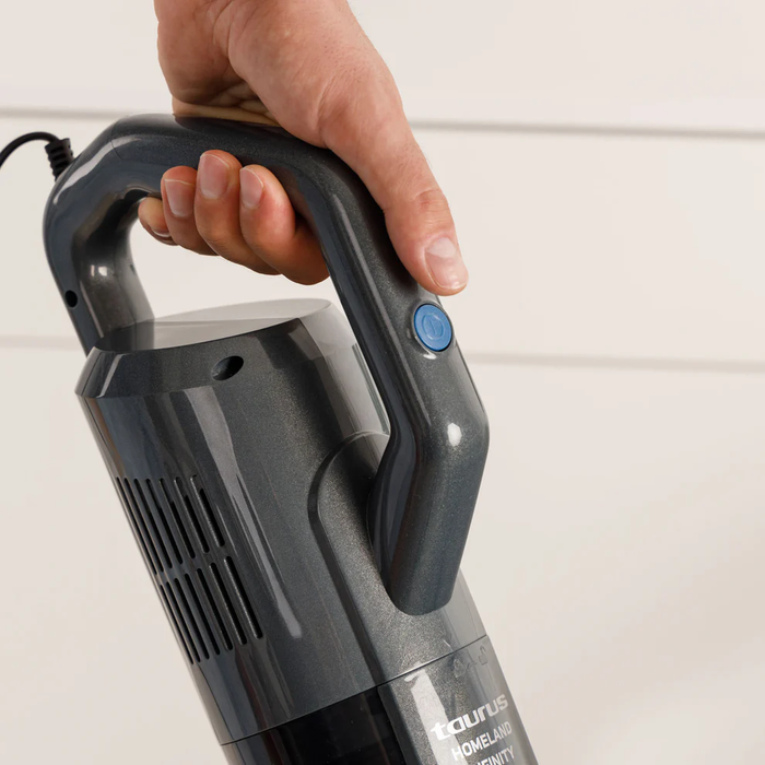 Taurus Corded Stick Vacuum Cleaner, 600Watts, Black