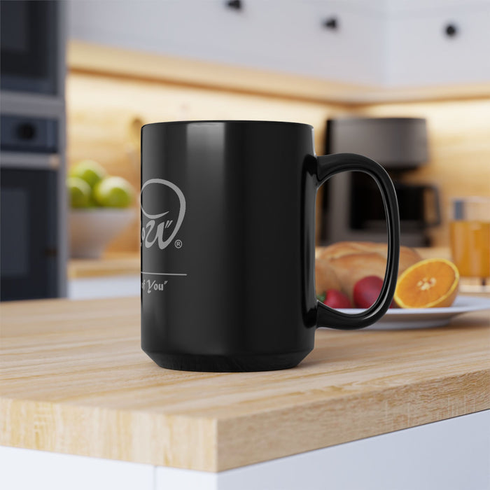 TCoU--Take Care of You, Black 15oz Mug — Inspirational Infinity Coffee Cup