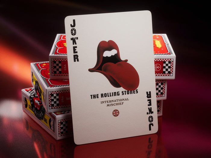 The Rolling Stones Playing Cards by theory11 Playing Cards by Theory11