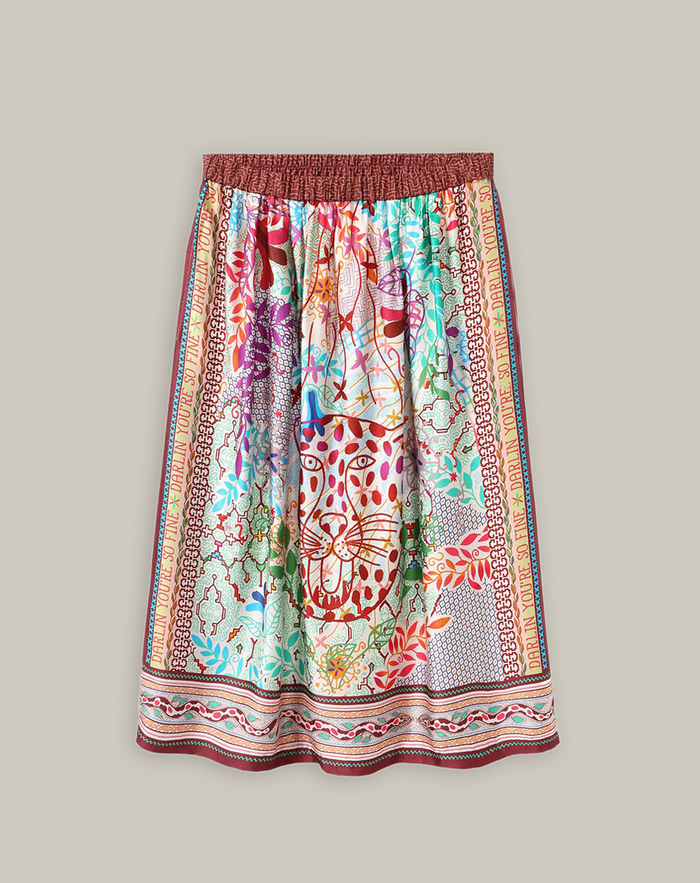 Vanessa Shipibo Midi Skirt
