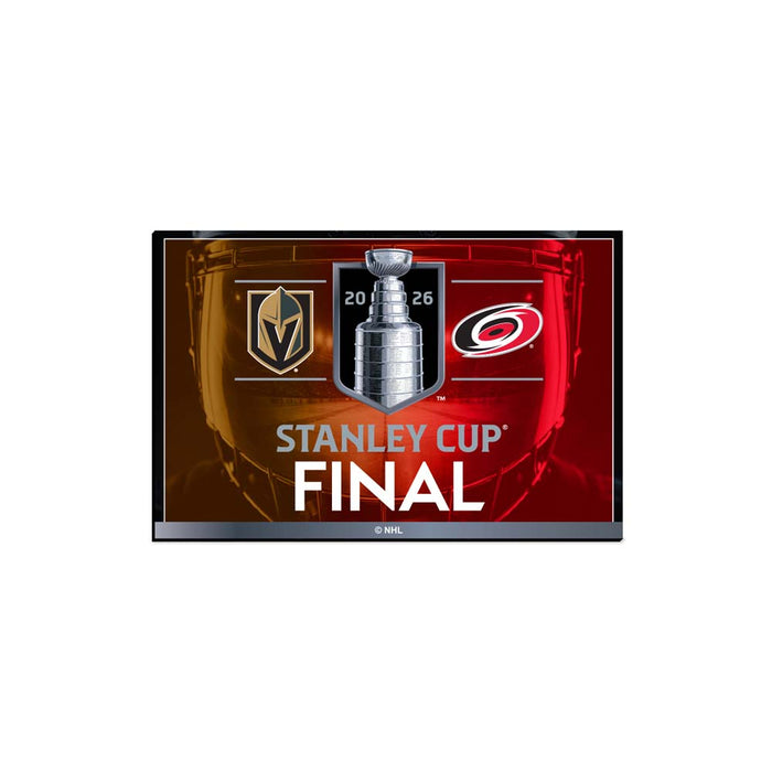 Vegas Golden Knights vs. Carolina Hurricanes 2026 Stanley Cup Final Dueling Magnet