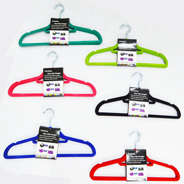 Velvet Non-Slip Clothes Hangers 5pk