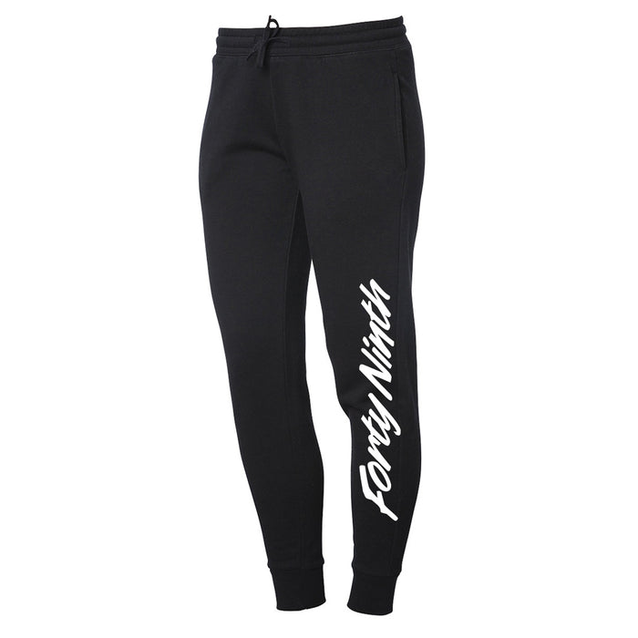 Women's Forty Ninth Signature Black Jogger