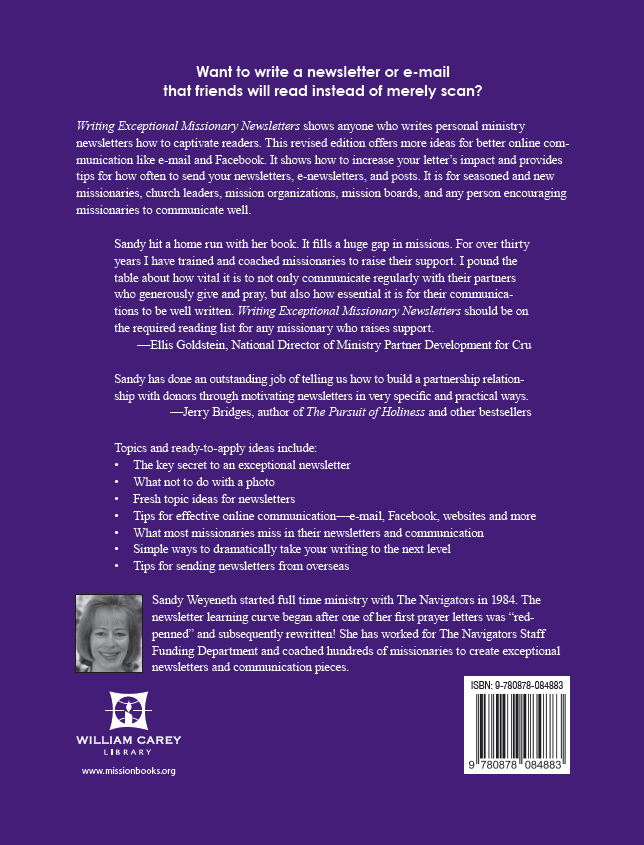 Writing Exceptional Missionary Newsletters - MissionBooks.org