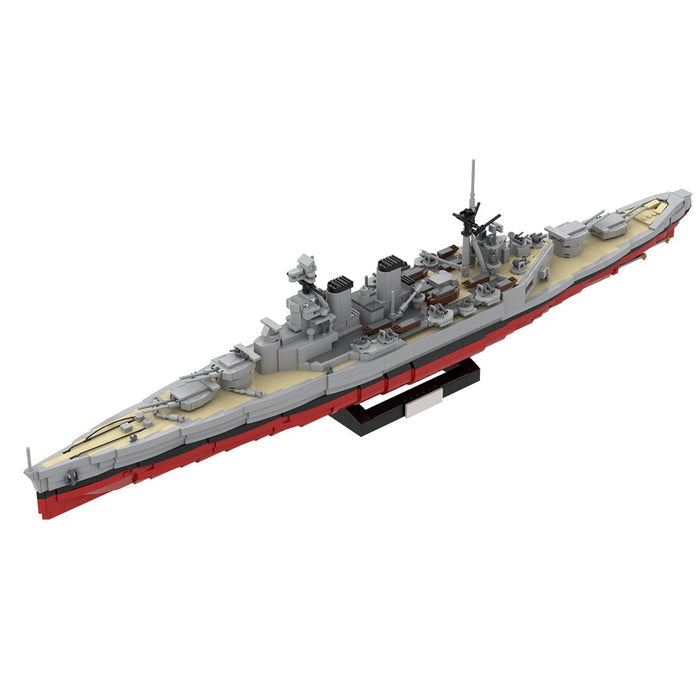 1/300 Scale HMS Hood Battlecruiser Klemmbausteine-LesDiy-Klemmbausteine