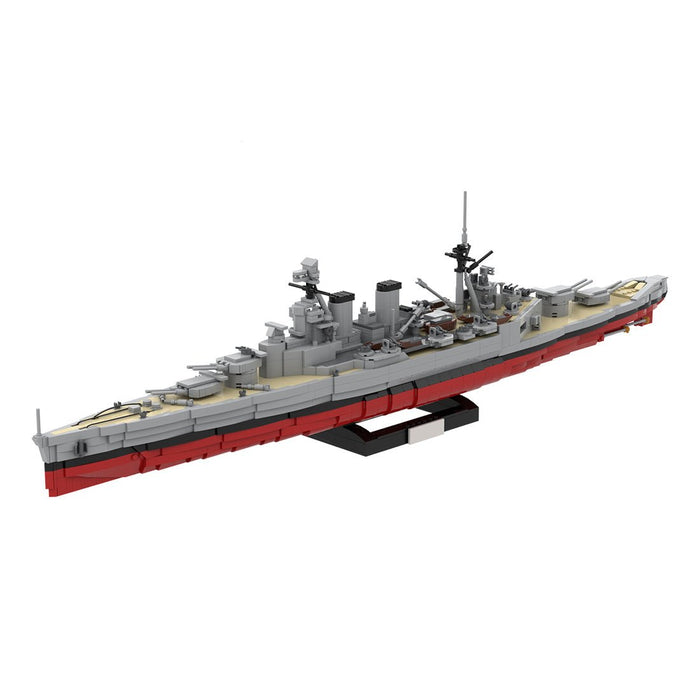 1/300 Scale HMS Hood Battlecruiser Klemmbausteine-LesDiy-Klemmbausteine