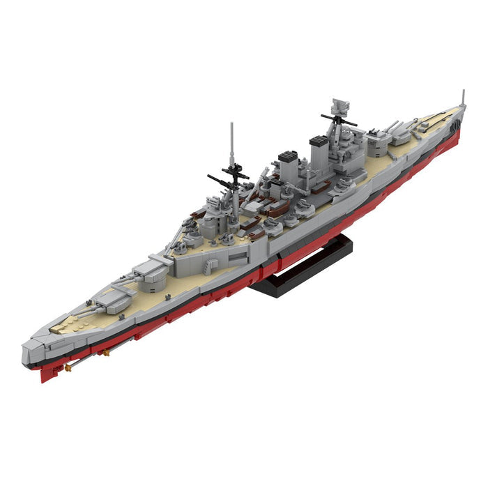 1/300 Scale HMS Hood Battlecruiser Klemmbausteine-LesDiy-Klemmbausteine