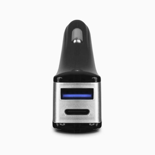 Aluratek 2Port USB Car Charger with Type-C and Quick Charge Main