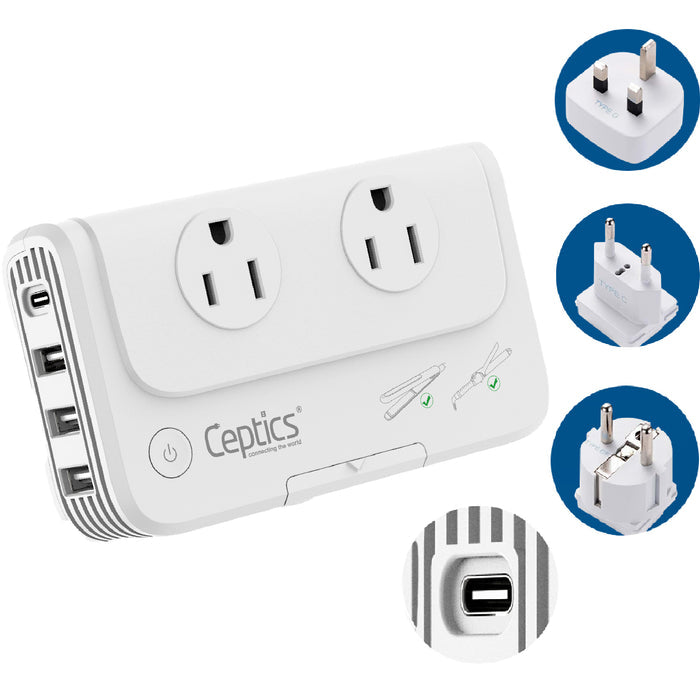 3-Euro SWadAPt Plug / White