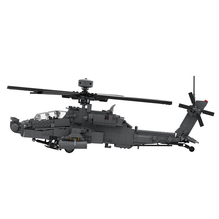 AH64E Apache Airplane Klemmbausteine - LesDiy - Klemmbausteine