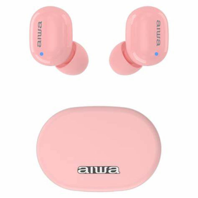 Aiwa Earbuds, Pink