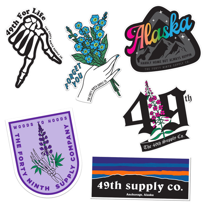 Alaska Sticker Pack 2