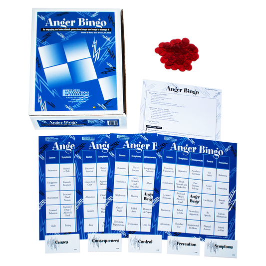 Anger Bingo for Adults