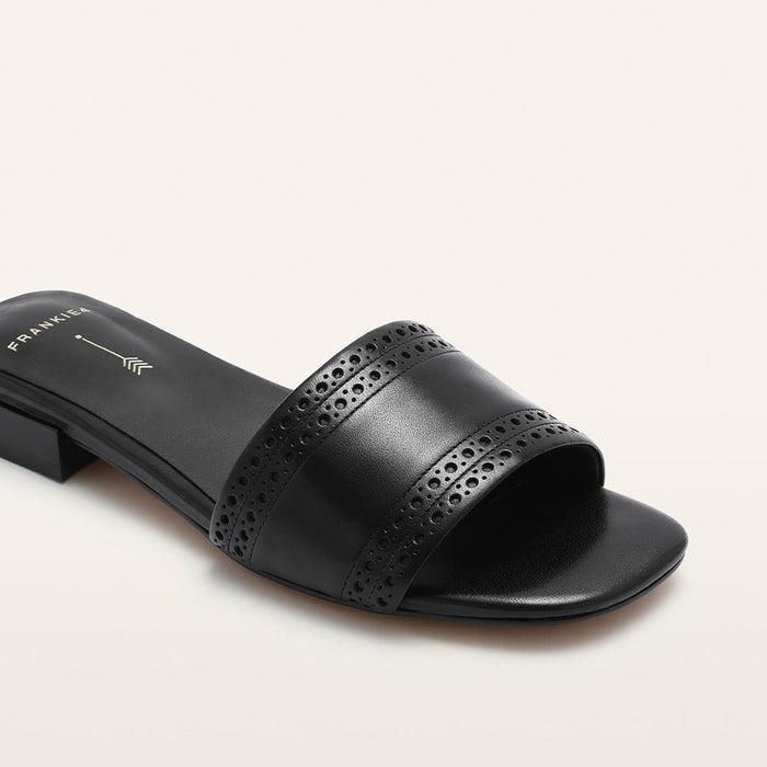 Aniston Black Brogue