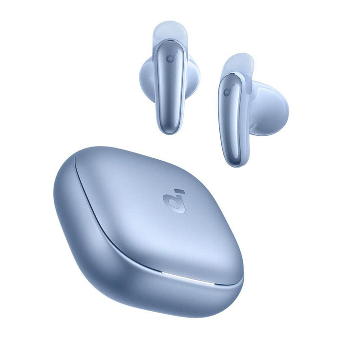 Anker Soundcore Liberty Buds, Wireless Semi-in-Ear Earbuds, ANC, Blue