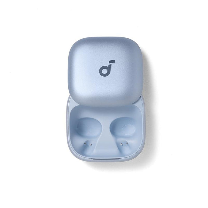Anker Soundcore Liberty Buds, Wireless Semi-in-Ear Earbuds, ANC, Blue