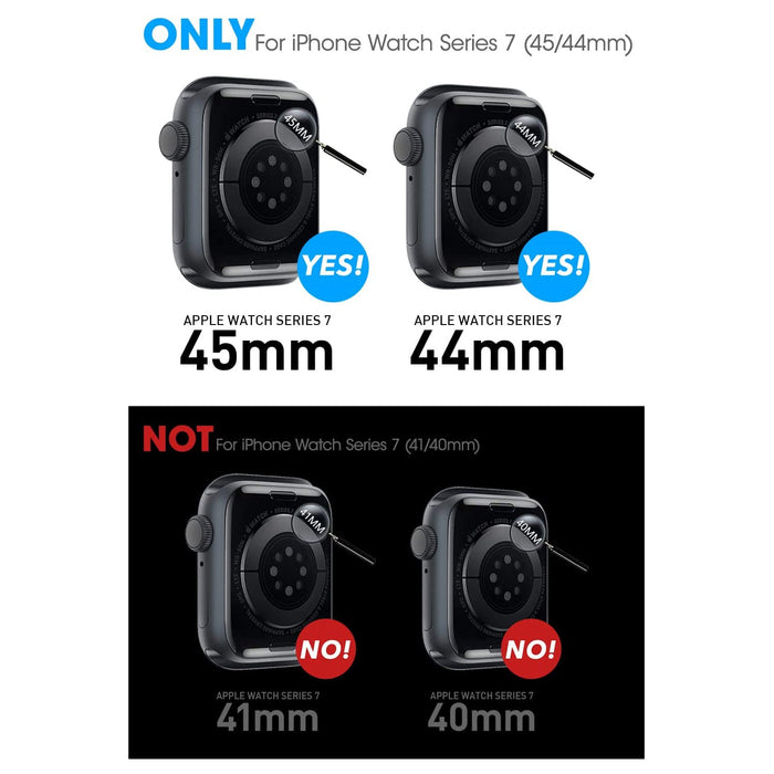 Apple Watch Unicorn Beetle PRO Rugged Wristband Case 44mm(open box)-Black